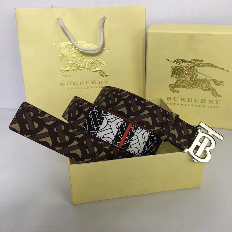 Burberry Belt 34mmX95-125CM 7d33
